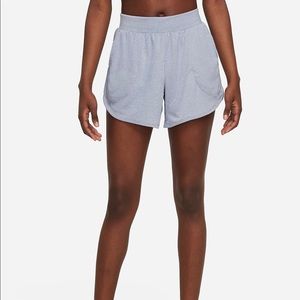 Dri-Fit Ribbed Nike Yoga Shorts